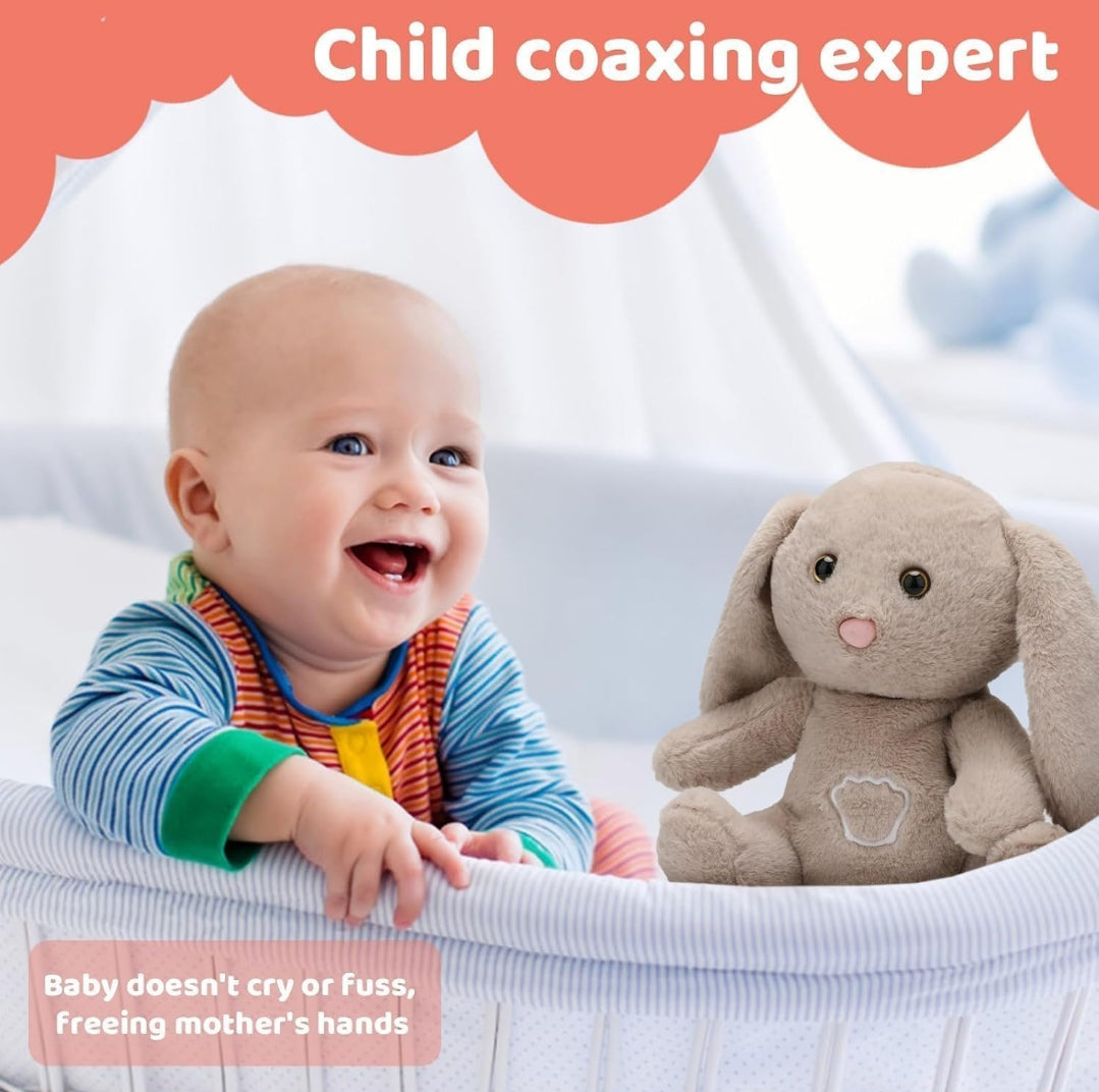Baby Sound Machine Breathing Otter Portable Plush Baby Toy