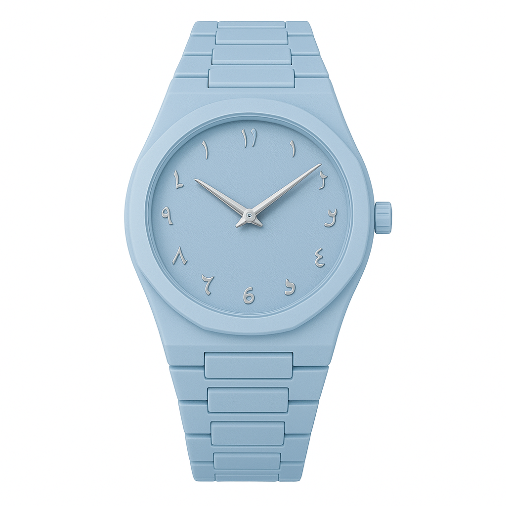Arabic Dial Polycarbonate Ultra-Light Analog Watch – For Men