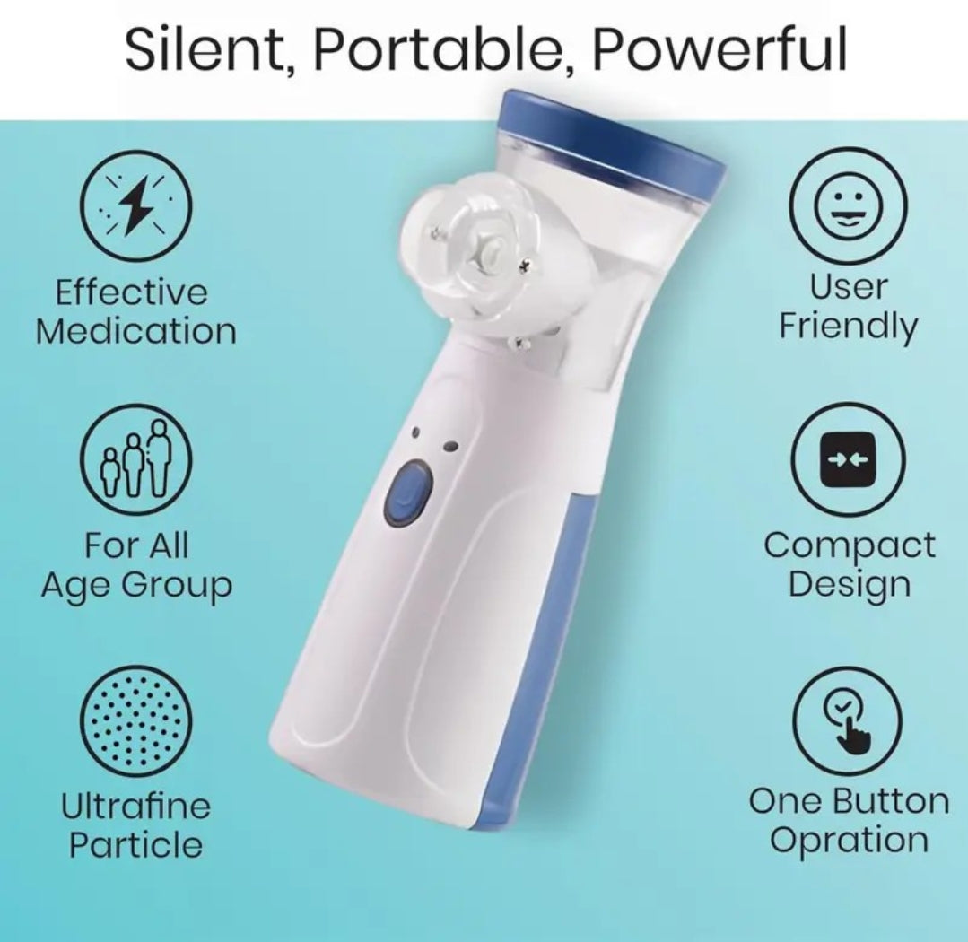 Portable Mesh Nebulizer for Kids & Adults