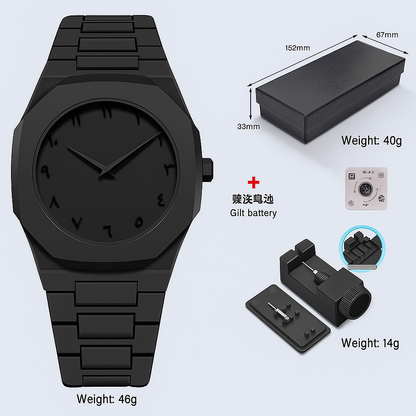 Arabic Dial Polycarbonate Ultra-Light Analog Watch – For Men
