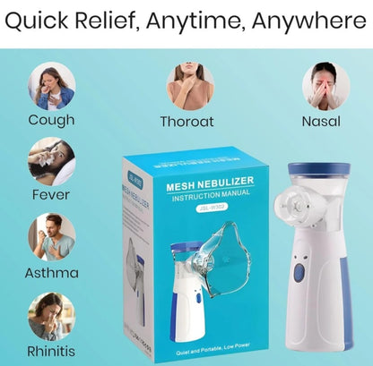 Portable Mesh Nebulizer for Kids & Adults